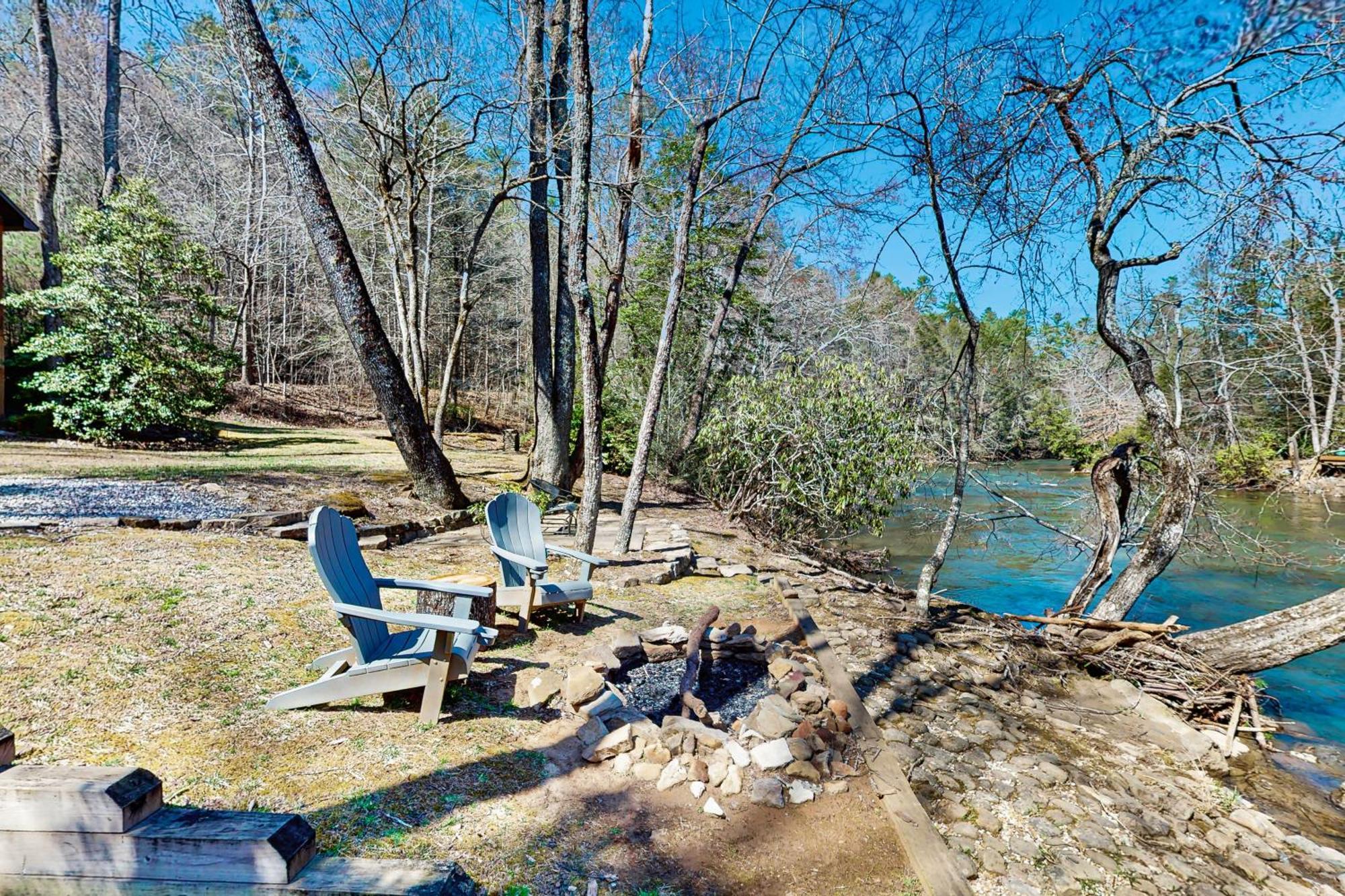 Toccoa Hideaway Villa Aska Buitenkant foto