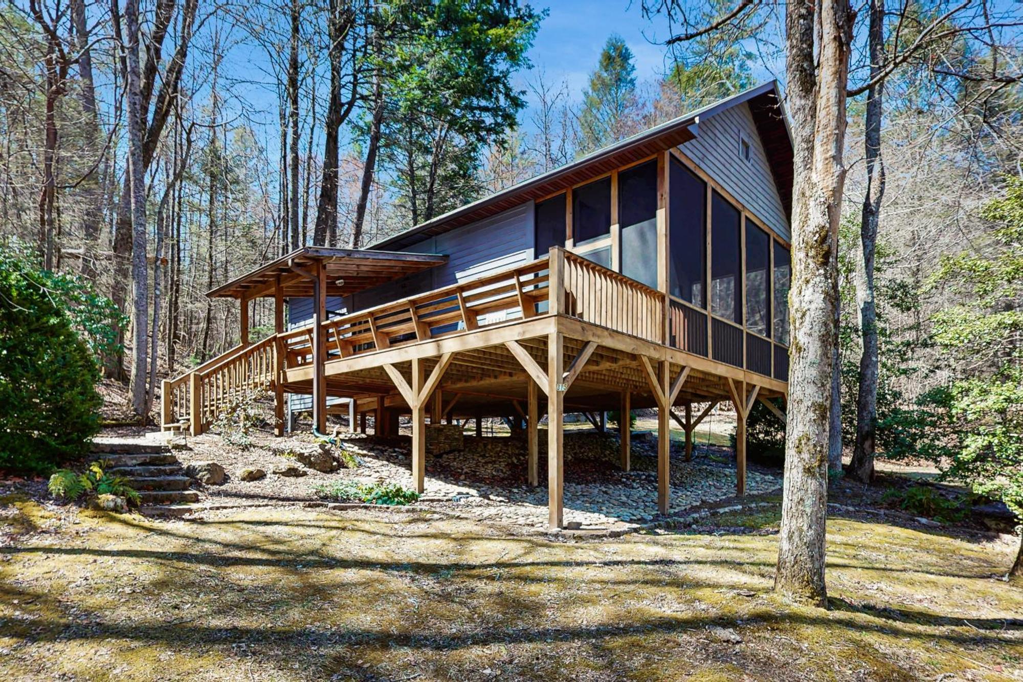 Toccoa Hideaway Villa Aska Buitenkant foto